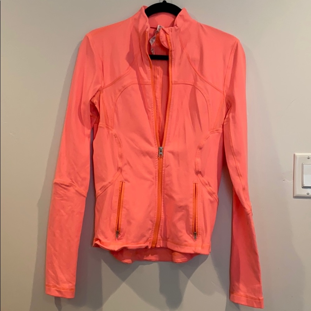 Coral Lululemon fitted Jacket